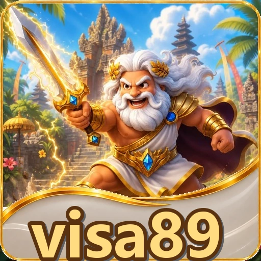 Cuplikan layar beranda aplikasi visa89 di ponsel Android